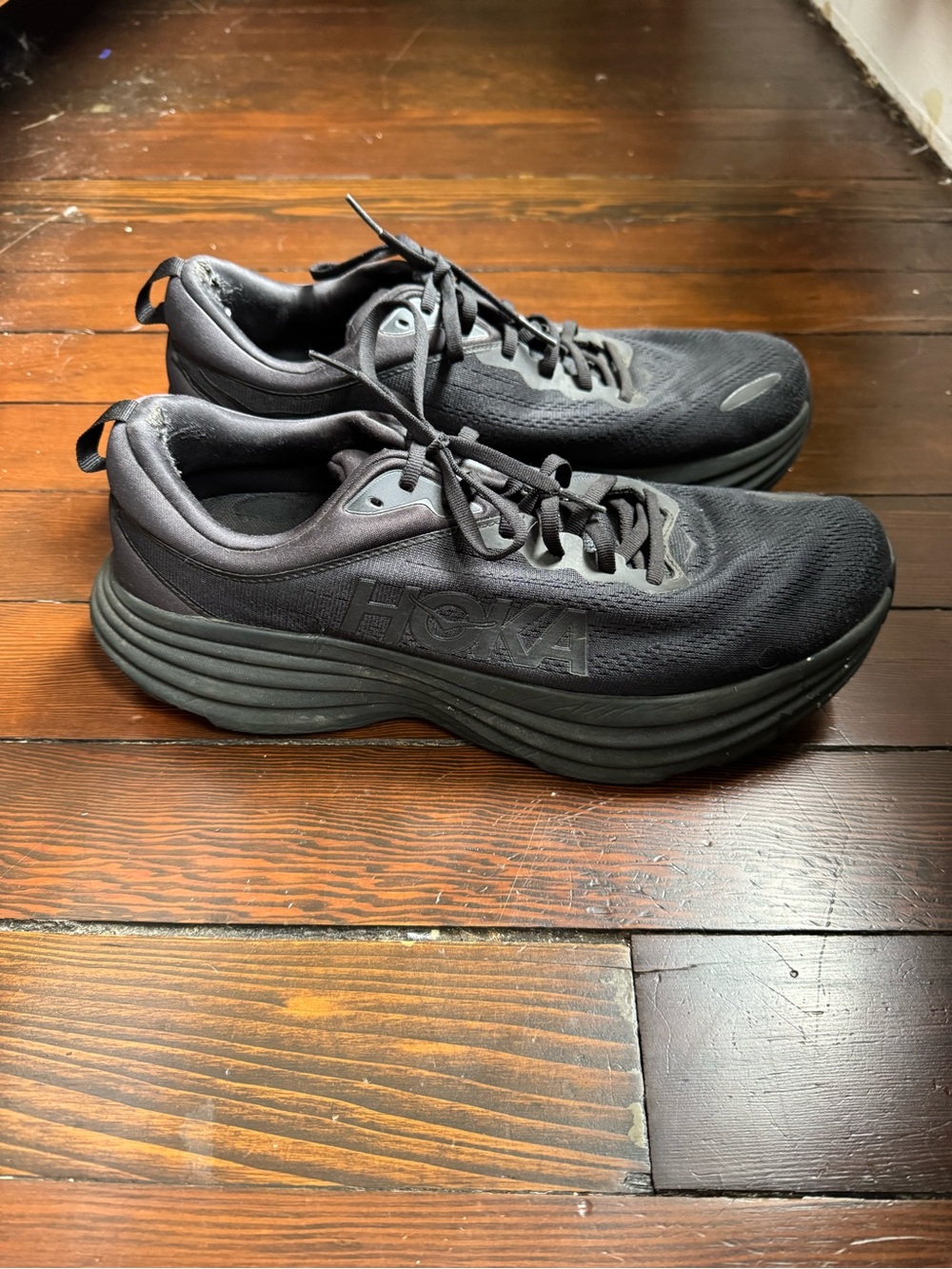 Hoka Men's Bondi 8 - US 13, Black